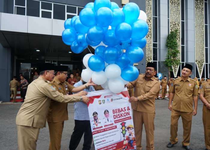 Gubernur Helmi Hasan Perpanjang Diskon Pajak Kendaraan Non-BD 50 Persen Selama 5 Bulan