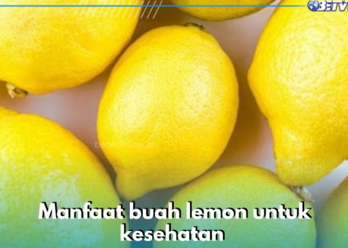 Badan Terasa Kurang Fit? Yuk Tingkatkan Imun dengan Buah Lemon yang Kaya Vitamin C