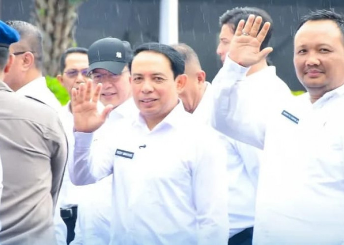 Dedy Wahyudi dan Ronny PL Tobing Ikuti Gladi Bersih Pelantikan Kepala Daerah di Monas