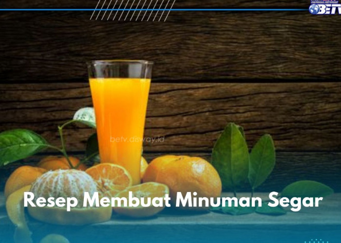 Cobain 5 Resep Minuman Segar dan Nikmat Ini, Ada Jus Jeruk Yoghurt hingga Susu