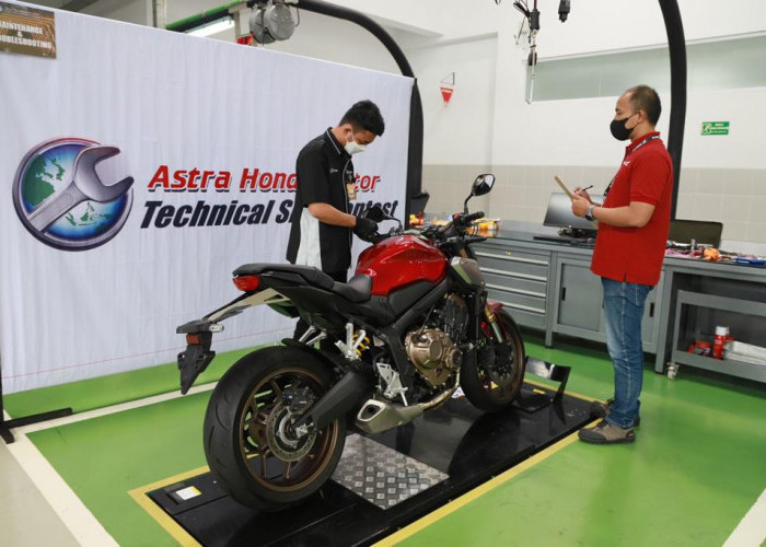 Skuad Teknisi Honda Wakili Indonesia dalam Asia Oceania Contest 2023 di Thailand