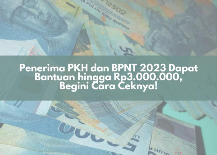 Bansos Cair Juni! Penerima PKH dan BPNT 2023 Dapat Bantuan hingga Rp3.000.000, Begini Cara Ceknya