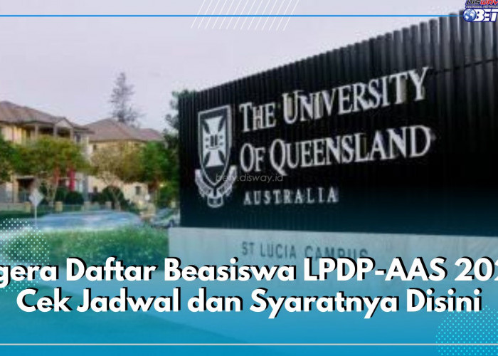S2 Gratis di Australia Terbuka Lebar, Segera Daftar Beasiswa LPDP-AAS 2025, Cek Jadwal dan Syaratnya Disini
