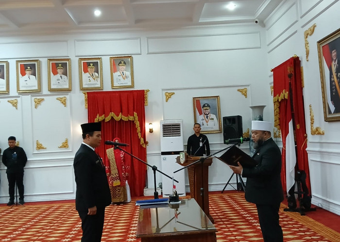 Resmi! Gubernur Helmi Hasan Lantik Herwan Antoni Sebagai Sekda Provinsi Bengkulu Definitif