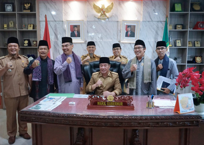 Temui Plt Gubernur Rosjonsyah, BMA Provinsi Bengkulu Bakal Berikan Gelar kepada Putra Daerah Berprestasi