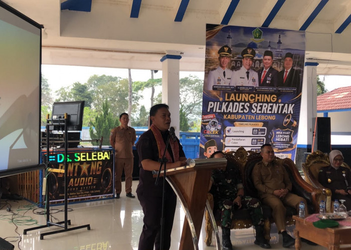 Bupati Lebong Launching Tahapan Pilkades Serentak 2026 di 78 Desa