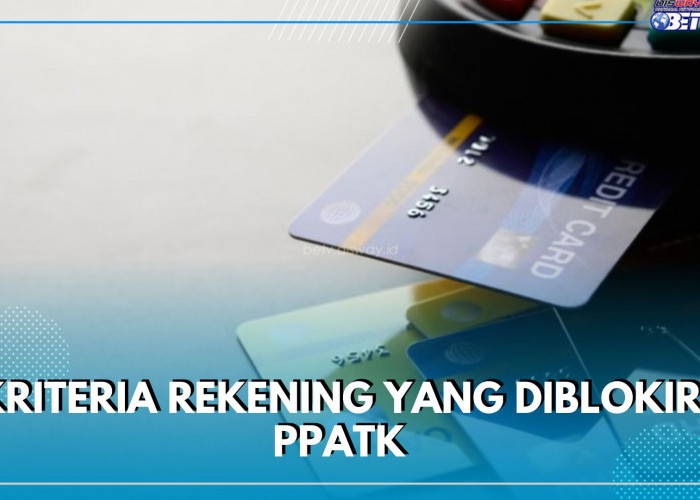 Ini Dia 3 Kriteria Rekening yang Diblokir PPATK, Cek Siapa Tahu Rekeningmu Salah Satunya