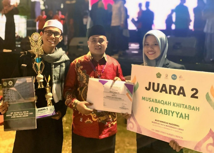 Mahasantri Ma'had Al-Jami'ah UINFAS Bengkulu Ukir Prestasi Tingkat Nasional MUNAS XI di UINSS Cirebon