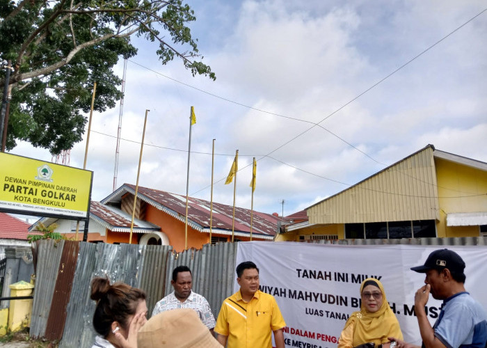 Polemik Pemagaran Kantor Golkar Kota Bengkulu: Pengacara Mardensi Beri Peringatan Keras