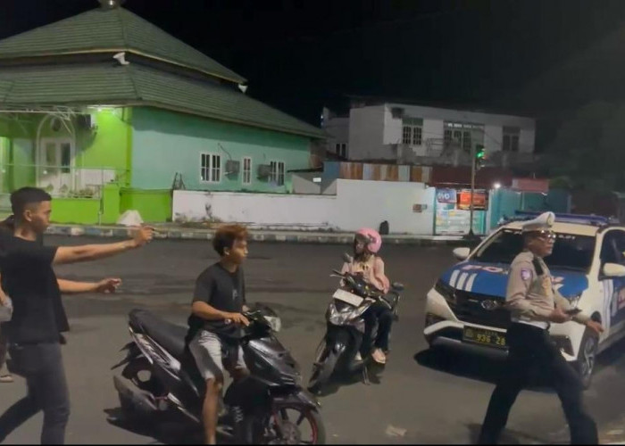 Gunakan Personel Berpakaian Preman, Polresta Bengkulu Amankan Puluhan Motor Berknalpot Brong