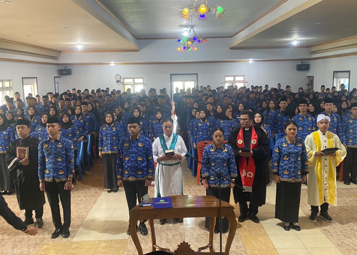 Resmi Dilantik Bupati Lebong, 352 CPNS Formasi 2024 Resmi Diangkat Jadi PNS