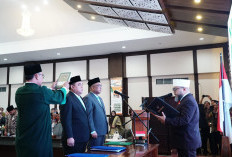 Gubernur Helmi Hasan Resmi Lantik Iswahyudi Jadi Dirut Definitif Bank Bengkulu