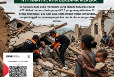 Bantu Korban Gempa NTT, Baznas Bengkulu Buka Donasi Masyarakat
