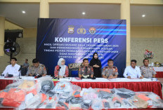 Kapolda Bengkulu Paparkan Hasil Operasi Musang Nala 2026, 110 Tersangka Diamankan