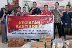 Peduli Sesama, Subdit IV Tipidter Polda Bengkulu Salurkan Sembako ke Panti Asuhan Sarfat