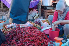 Kabar Gembira! Harga Cabai di Pasar Taba Penanjung Turun hingga Rp45 Ribu per Kilogram