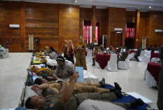 Sambut HUT ke-80, Korem 041/Gamas Perkuat Stok Darah Bengkulu Lewat Aksi Kemanusiaan