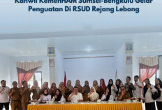 Kanwil KemenHAM Sumsel-Bengkulu Perkuat Pemahaman HAM Tenaga Kesehatan di RSUD Rejang Lebong