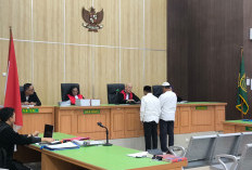 Tanpa Eksepsi, 2 Terdakwa Korupsi RTH Mukomuko Jalani Sidang Perdana di PN Bengkulu