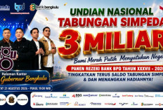 Banjir Hadiah di Konser Ungu, Bank Bengkulu Siapkan Motor hingga HP Gratis