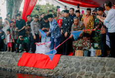 Implementasi Ekoteologi: Menag Nasaruddin Umar Lepas Benih Ikan dan Burung di Danau Dendam Tak Sudah