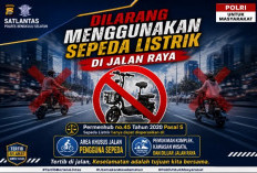 Nekat Masuk Jalan Raya, Pengguna Sepeda Listrik di Bengkulu Selatan Bakal Dicegat Polisi