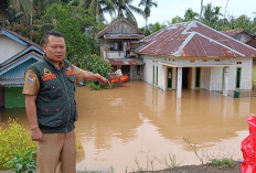 Bengkulu Tengah Dikepung Banjir: 54 Rumah di Taba Terunjam Terendam, BPBD Siagakan Perahu Karet