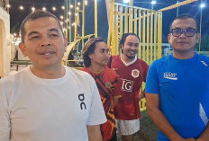 Polresta Bengkulu Pererat Sinergi Bersama Insan Pers Lewat Olahraga Bersama