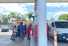 Cegah Kelangkaan, SPBU Ibul Bengkulu Selatan Batasi Pengisian BBM