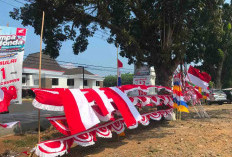 Jelang HUT RI ke-81, Pedagang Atribut Merah Putih Mulai Buka Lapak, Penjualan Diprediksi Ramai Awal Agustus