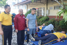 Tetes Darah untuk Sesama, Wakapolda Pimpin Donor Darah di Mapolda Bengkulu
