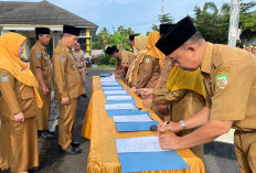 Perluas Zona Integritas, Ribuan ASN di 7 OPD Pemprov Bengkulu Teken Komitmen Bebas Pungli