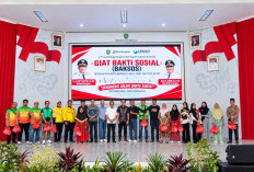 Peringati HUT ke-4, LEKAD Bengkulu Bagikan Puluhan Paket Bansos Bersama Walikota Dedy Wahyudi