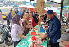 Stok Menipis, Daging Sapi di Taba Penanjung Ludes Diserbu Warga Meski Harga Merangkak Naik