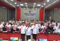 Tandatangan Perjanjian Kerja dan Pakta Integritas 2026, Bupati Bengkulu Utara Dorong OPD Berburu Program Pusat