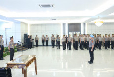 Kapolda Bengkulu Resmi Lantik Sejumlah PJU dan Kapolres