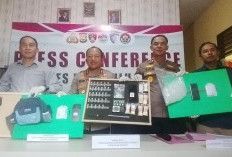Bongkar Jaringan Narkoba, Polres Bengkulu Utara Amankan 4 Tersangka dan 16 Gram Sabu