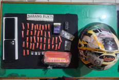 Modus Sedotan Merah Terbongkar, 40 Paket Sabu Disembunyikan dalam Klip Bening Diamankan