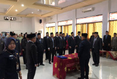 Bupati Lebong Lantik 17 Pejabat Eselon II, Tekankan Pelayanan Publik Prima