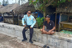 Antisipasi Gangguan Kamtibmas, Personel Polda Bengkulu Gelar Patroli Dialogis di Kawasan Wisata