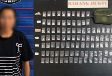 Menyamar Jadi Pembeli, Polda Bengkulu Tangkap Wanita Pemilik 100 Paket Sabu di Kepahiang