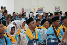 Resmi Dilepas, 393 Jamaah Haji Kloter Pertama Bengkulu Bertolak Menuju Madinah