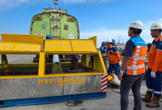 Pelabuhan Pulau Baai Optimalkan Layanan Drop Tank, Produktivitas Kargo Curah Cair Naik 2 Kali Lipat