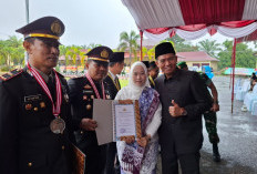Berkat Prestasi Ungkap Kejahatan, Polsek Sungai Rumbai Terima Penghargaan dari Kapolres Mukomuko