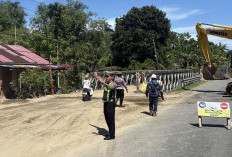 Proyek Jembatan Tanjung Aur Senilai Rp5,6 Miliar Dimulai, Skema Buka-Tutup Diberlakukan