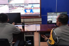Pantau Arus Mudik 24 Jam, Ditlantas Polda Bengkulu Andalkan Teknologi RTMC Amankan Jalur Lebaran
