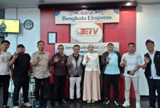 Kunjungi Graha Pena Bengkulu Ekspress, Erna Sari Dewi Ajak Media Bersinergi Majukan Sektor Pariwisata Bengkulu