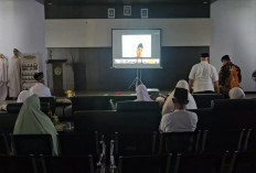 Hanya 9 Orang, Jemaah Calon Haji Bengkulu Tengah Jalani Manasik Gabungan Secara Daring