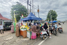 Jaga Stabilitas Harga, DKP Seluma Hadirkan Kios Pangan Murah di Alun-alun Tais