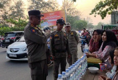 Cegah Kemacetan Festival Tabut 2026, Satpol PP Sterilkan Bahu Jalan Pantai Panjang